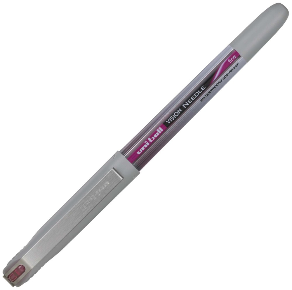 Тъмно лилав ролер Uni-Ball Vision Needle Fine 0.7 mm Тъмно лилав ролер Uni-Ball Vision Needle Fine 0.7 mm -