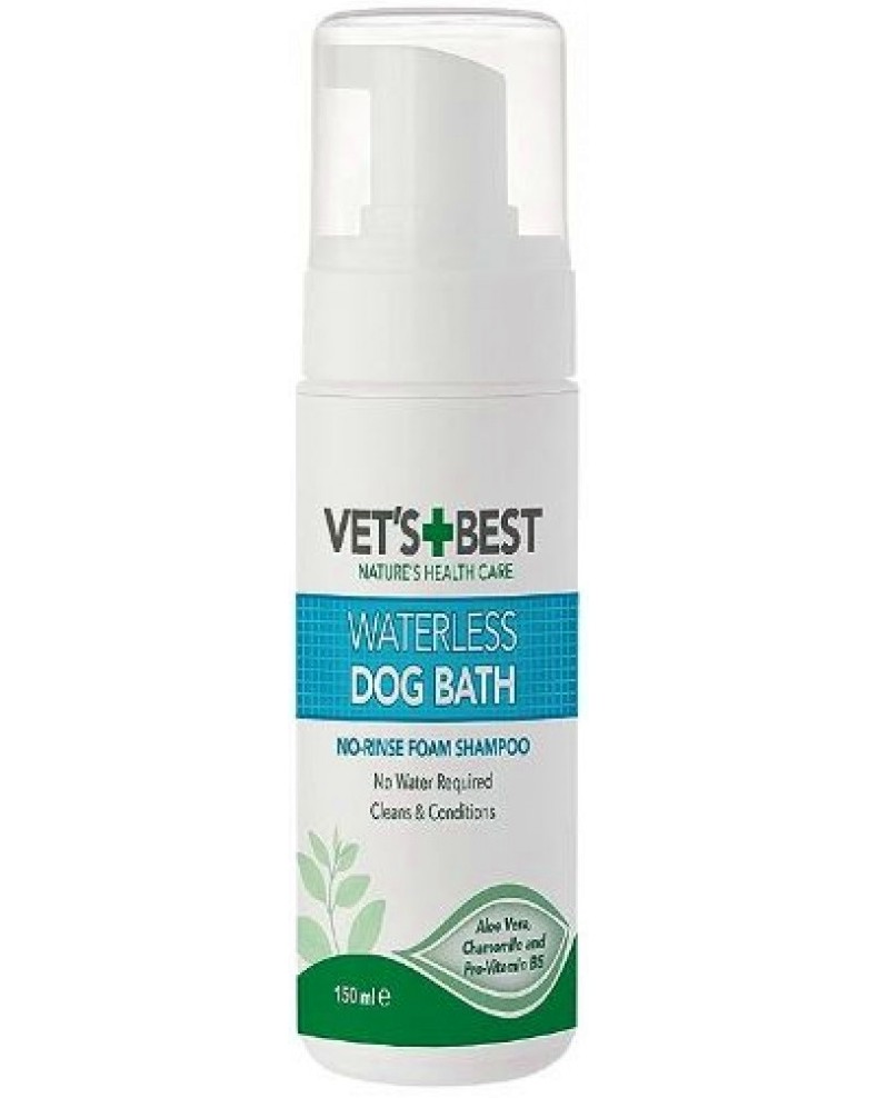      Vet's Best Waterless Dog Bath - 150 ml,  12+  - 