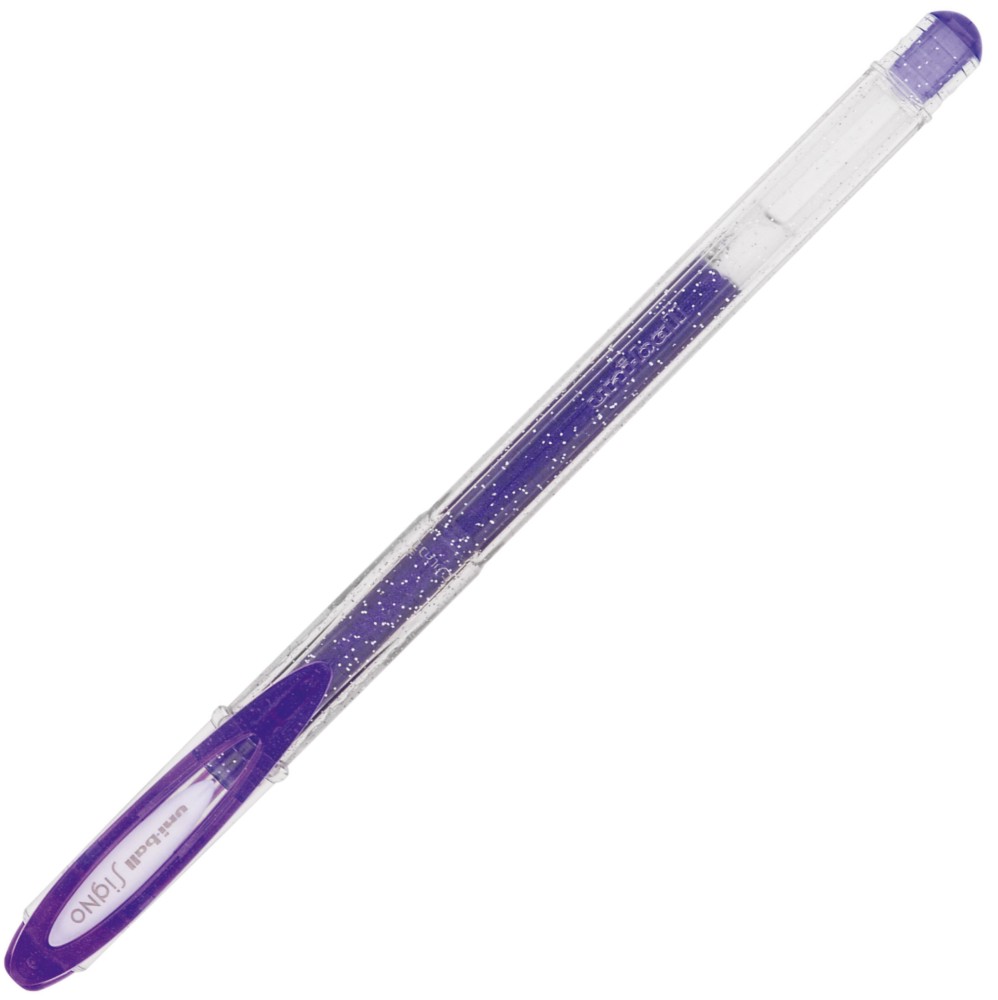 Виолетова гел химикалка Uni-Ball Sparkling 1 mm Виолетова гел химикалка Uni-Ball Sparkling 1 mm - От серията Signo -