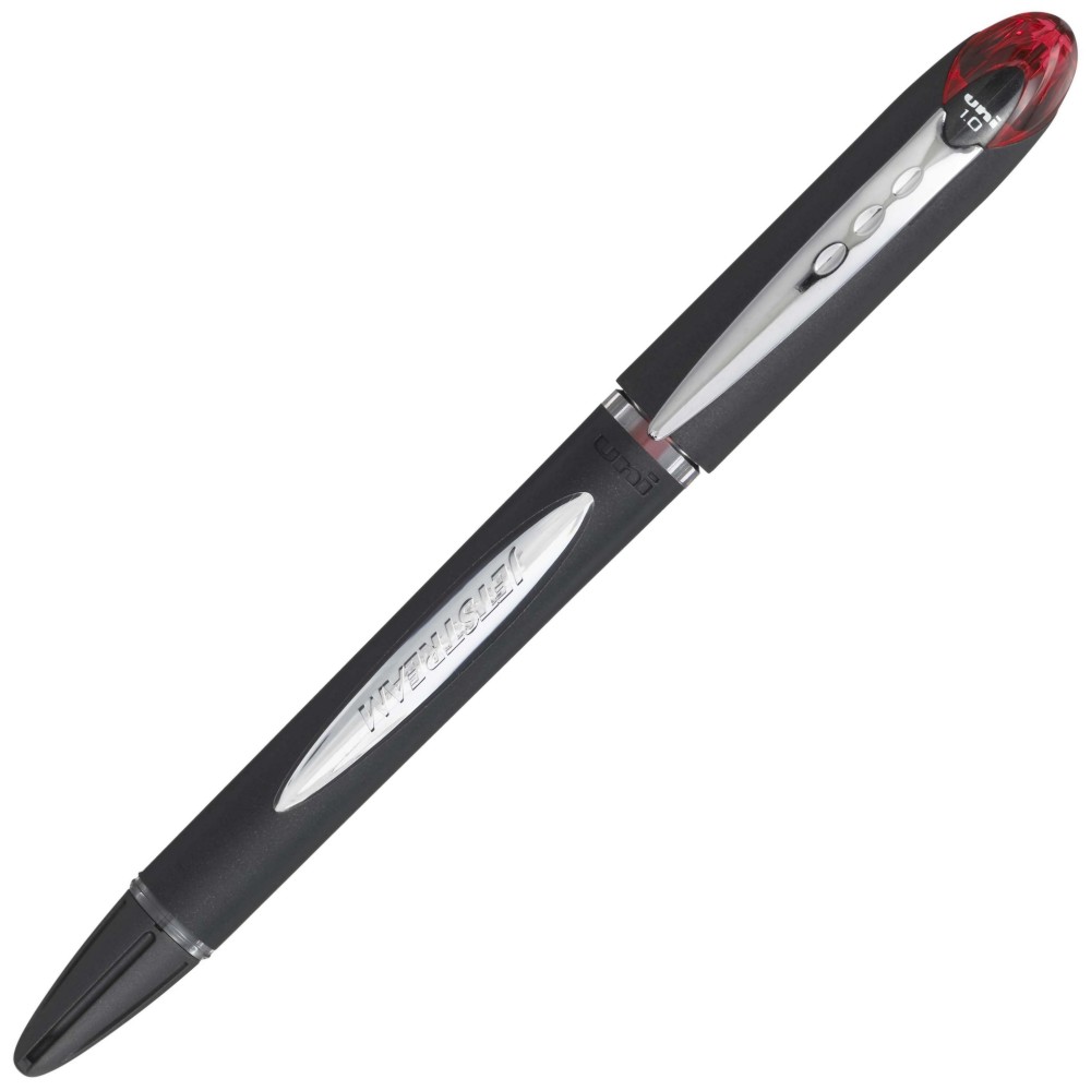 Червен ролер Uni-Ball 1 mm Червен ролер Uni-Ball 1 mm - От серията Jetstream -