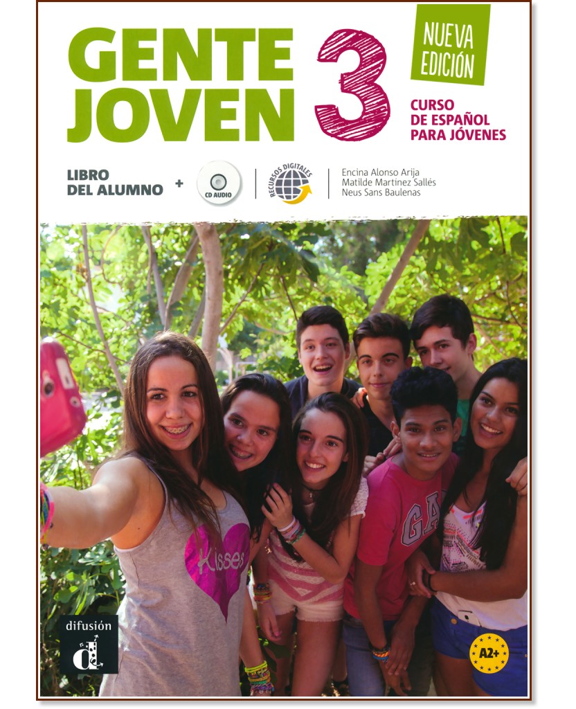 Gente Joven -  3 (A2+):  :      - Nueva Edicion - Encina Alonso Arija, Matilde Martinez Salles, Neus Sans Baulenas - 
