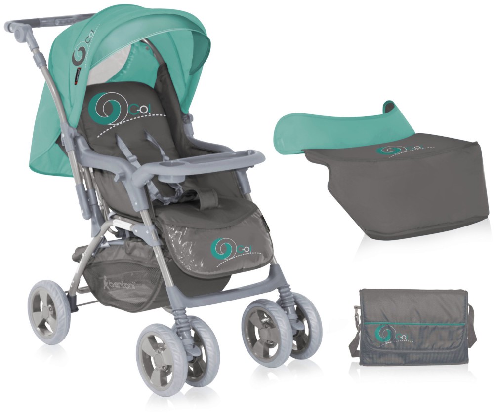 ����� ������� ������� - Combi: Green & Grey - � 4 ������ - �������