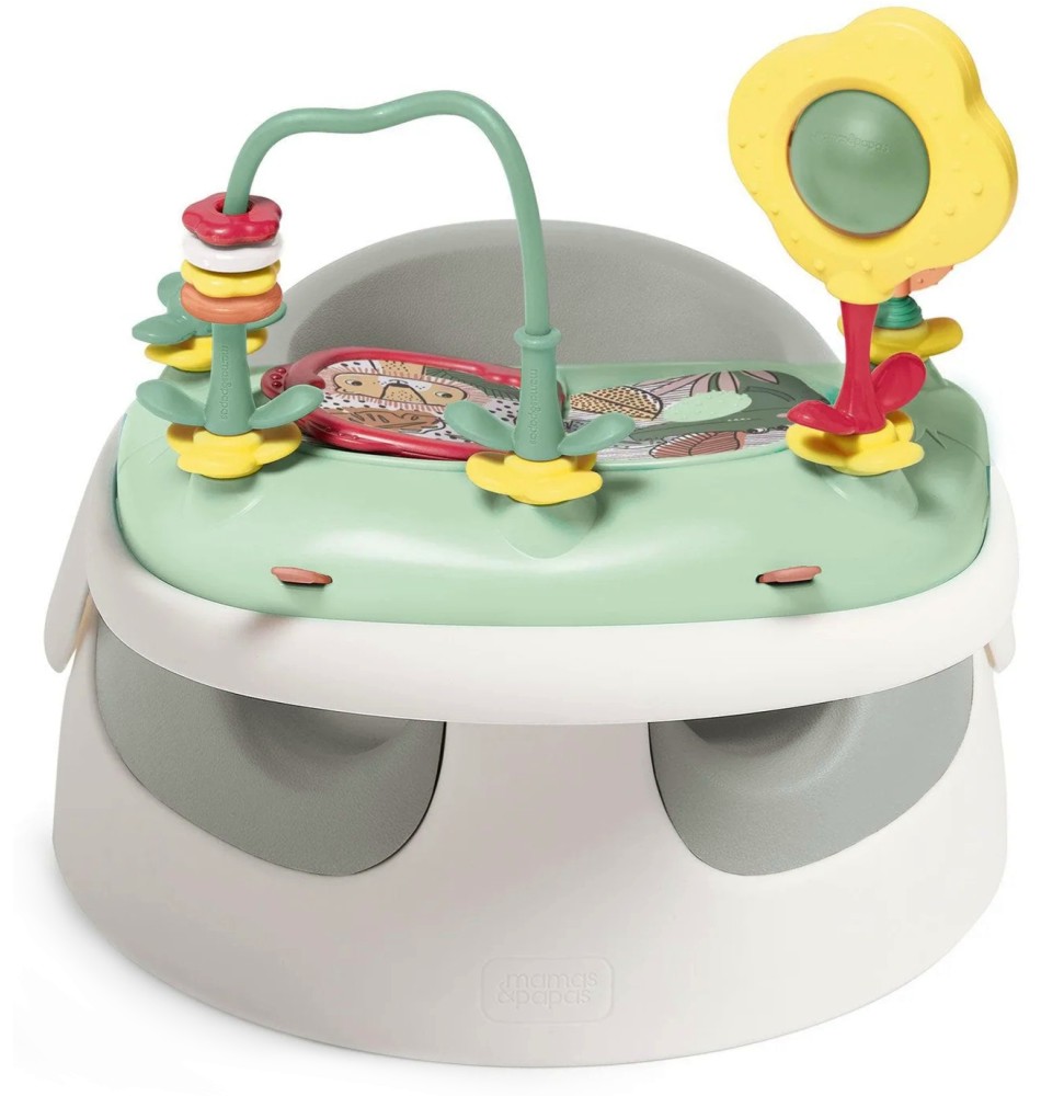Повдигащо столче за хранене 2 в 1 Mamas & Papas Baby Snug Повдигащо столче за хранене 2 в 1 Mamas & Papas Baby Snug - С табла с играчки - продукт