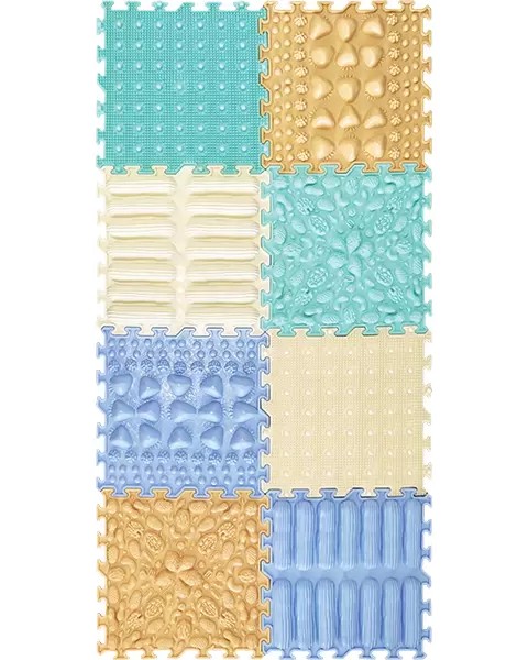 Сензорна пътека Сензорна пътека - 8 части с размер 25 х 25 cm - пъзел