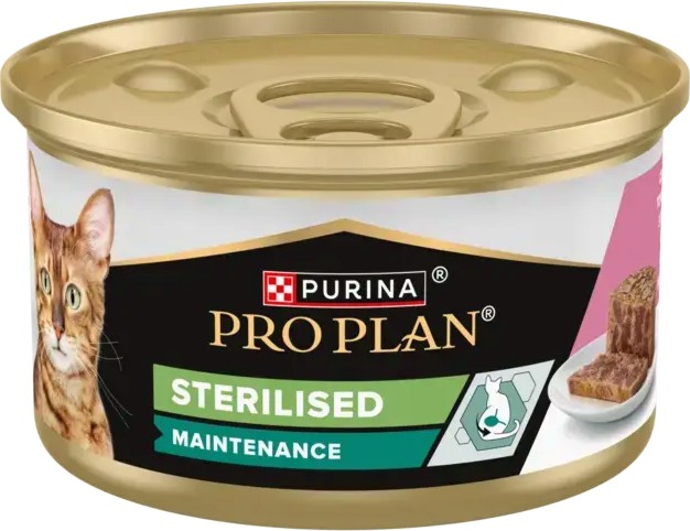 ������ �� ���������� ����� Purina Pro Plan Sterilized Maintenance - 85 g, � ���� ��� � ������, � ����� ������� - �����