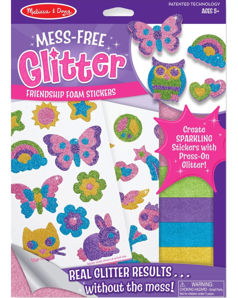     -  -     "Mess-Free Glitter" -  