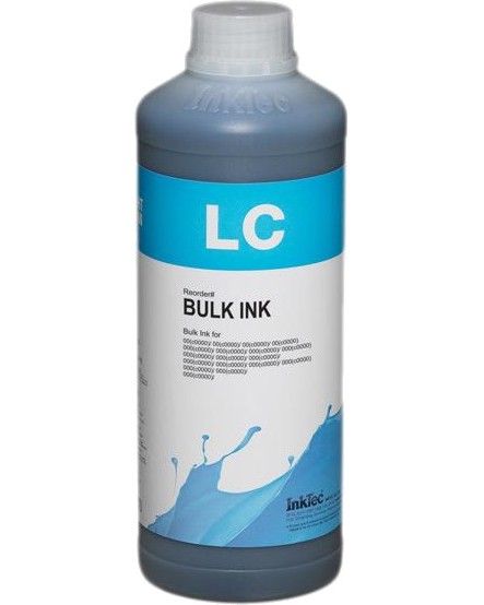 Мастило за принтер InkTec E0017-01LLC Light Cyan Мастило за принтер InkTec E0017-01LLC Light Cyan - 1 l, 4500 страници -