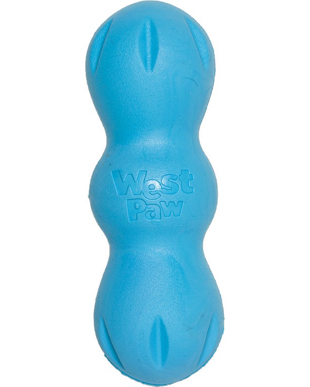 Пластмасова играчка за кучета West Paw Rumpus Medium Пластмасова играчка за кучета West Paw Rumpus Medium - С височина 16 cm - играчка