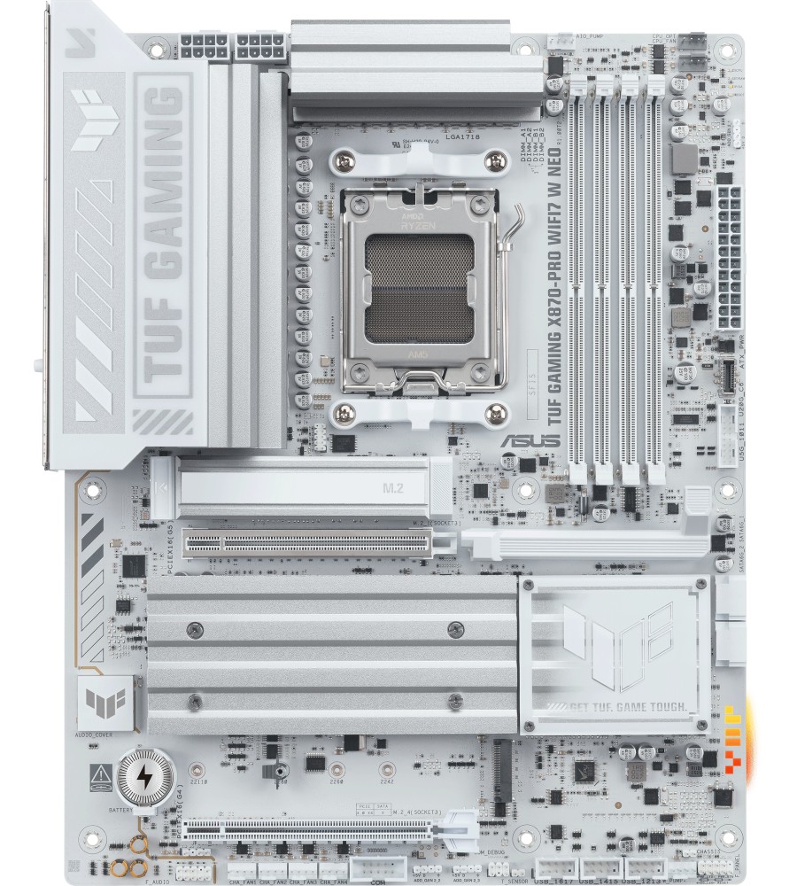 Дънна платка ASUS TUF Gaming X870 Pro WIFI 7 Дънна платка ASUS TUF Gaming X870 Pro WIFI 7 - AMD AM5, AMD X870, DDR5, ATX -