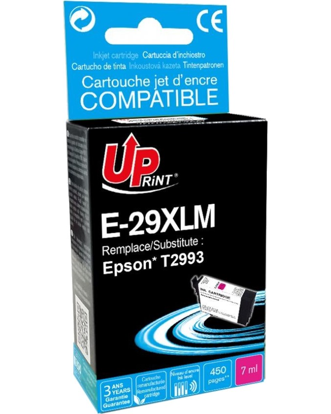      UPrint E-29XL Magenta - 450  - 