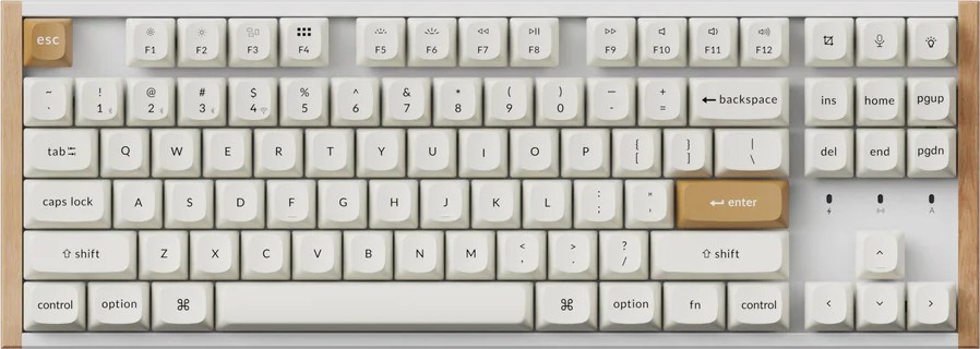�������� ��������� ������� ���������� Keychron K8 HE Special Edition - TKL, Bluetooth, USB-C, ANSI Layout, RGB, Gateron Double-Rail Magnetic Nebula Switch - 