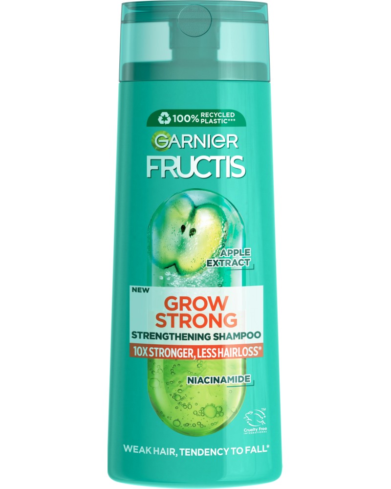 Garnier Fructis Grow Strong Shampoo -          Fructis Grow Strong - 