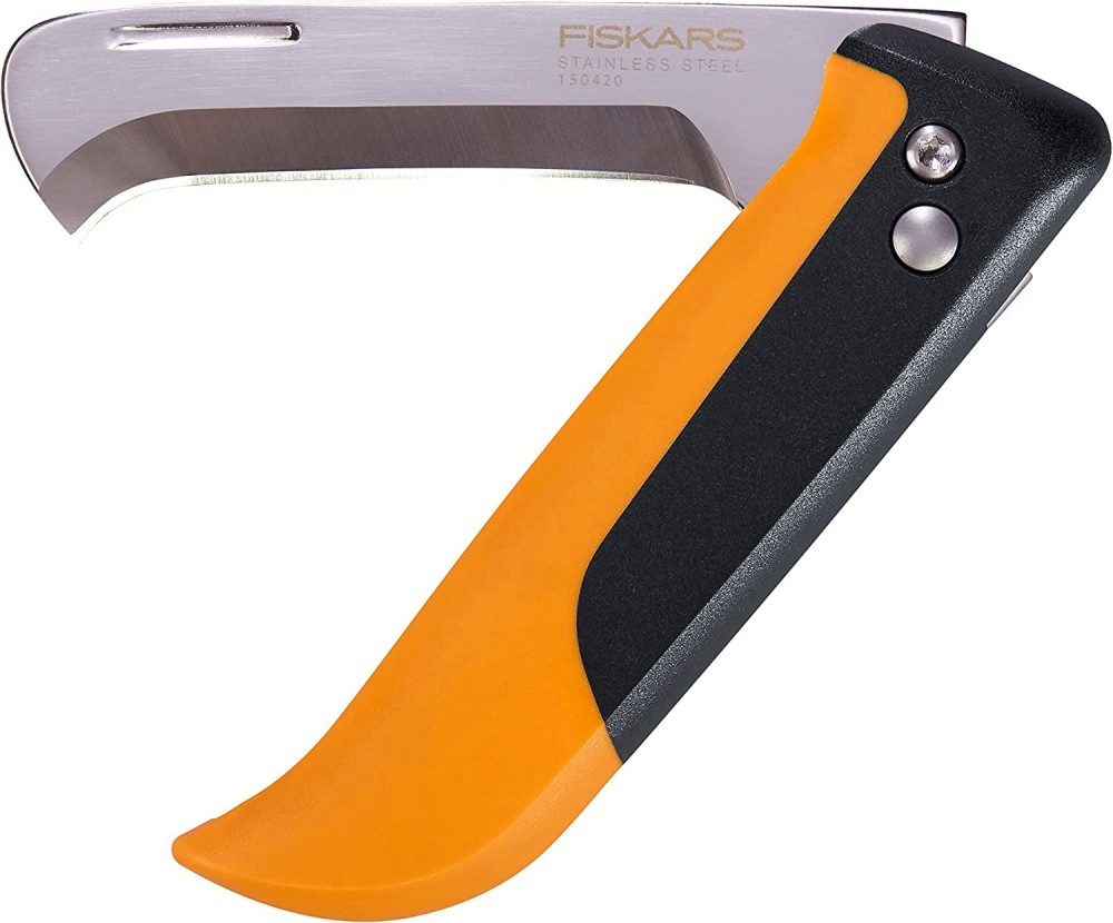 Сгъваем нож за прибиране на реколта Fiskars K80 - 