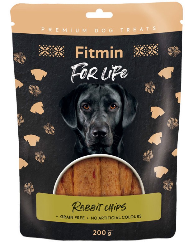    Fitmin Rabbit Chips - 200 g,  ,   For Life - 