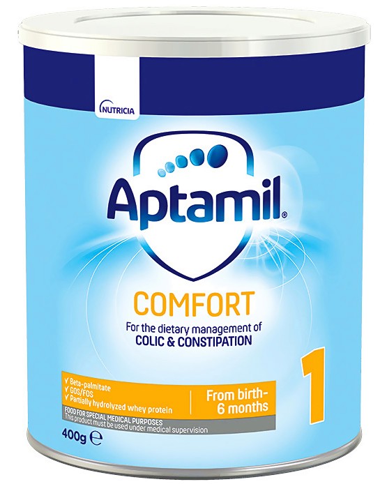        - Aptamil Comfort 1 Proexpert -   400 g    0  6  - 