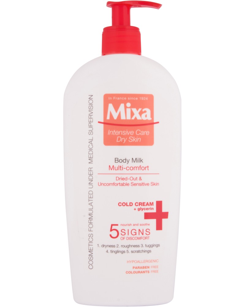Mixa Cold Cream Multi-Comfort Body Milk -      ,       "Cold Cream" -   
