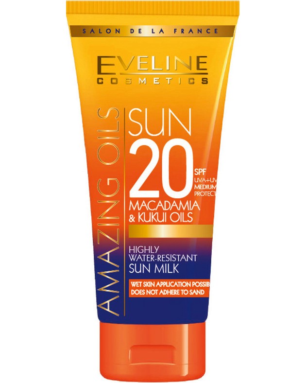 Eveline Amazing Oils Highly Water Resistant Sun MIlk -         "Sun Care" -   