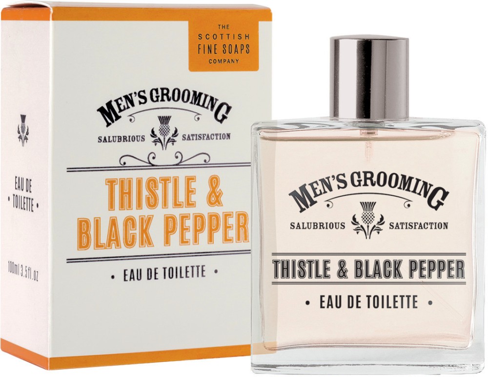 Scottish Fine Soaps Men's Grooming Thistle & Black Pepper EDT -      Men's Grooming - 