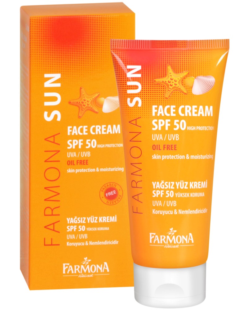 Farmona Sun Face Cream SPF 50 -          - 