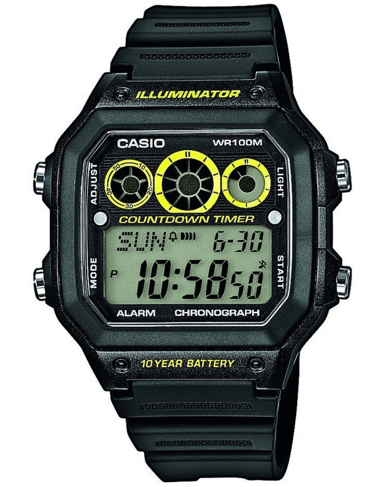  Casio Collection - AE-1300WH-1AVEF -   "Casio Collection" - 