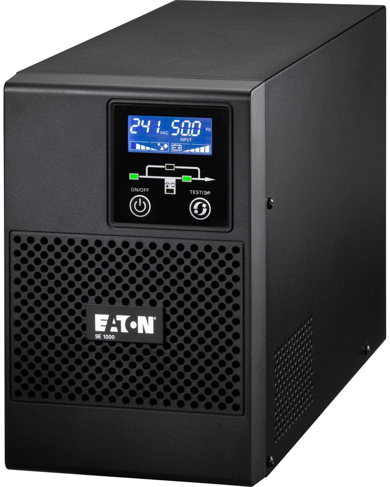    UPS Eaton 9E 1000i - 1000 VA, 800 W, 2x 12 V / 9 Ah, 4x IEC C13 , USB, RS-232, OnLine - 