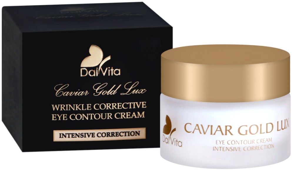 Dalvita Caviar Gold Lux Wrinkle Corrective Eye Contour Cream -      - 