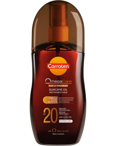 Carroten Omega Care Tan & Protect Suncare Oil -       - 