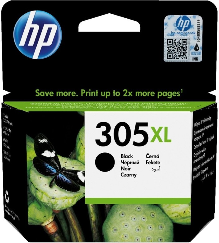������ � ������� �� ������� HP 305 XL Black - 240 �������� - 
