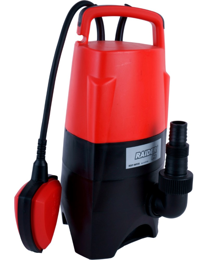 Водна помпа за мръсна вода Raider RD-WP25 - От серията Pro - 