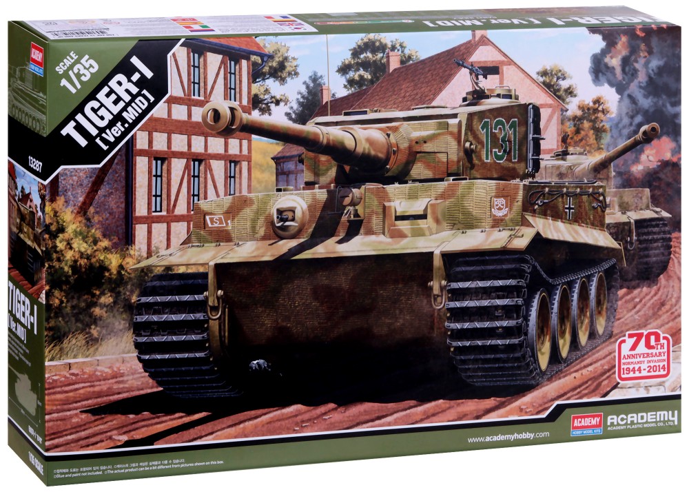   - German Tiger I Mid Invasion of Normandy 70th Anniversary -   - 