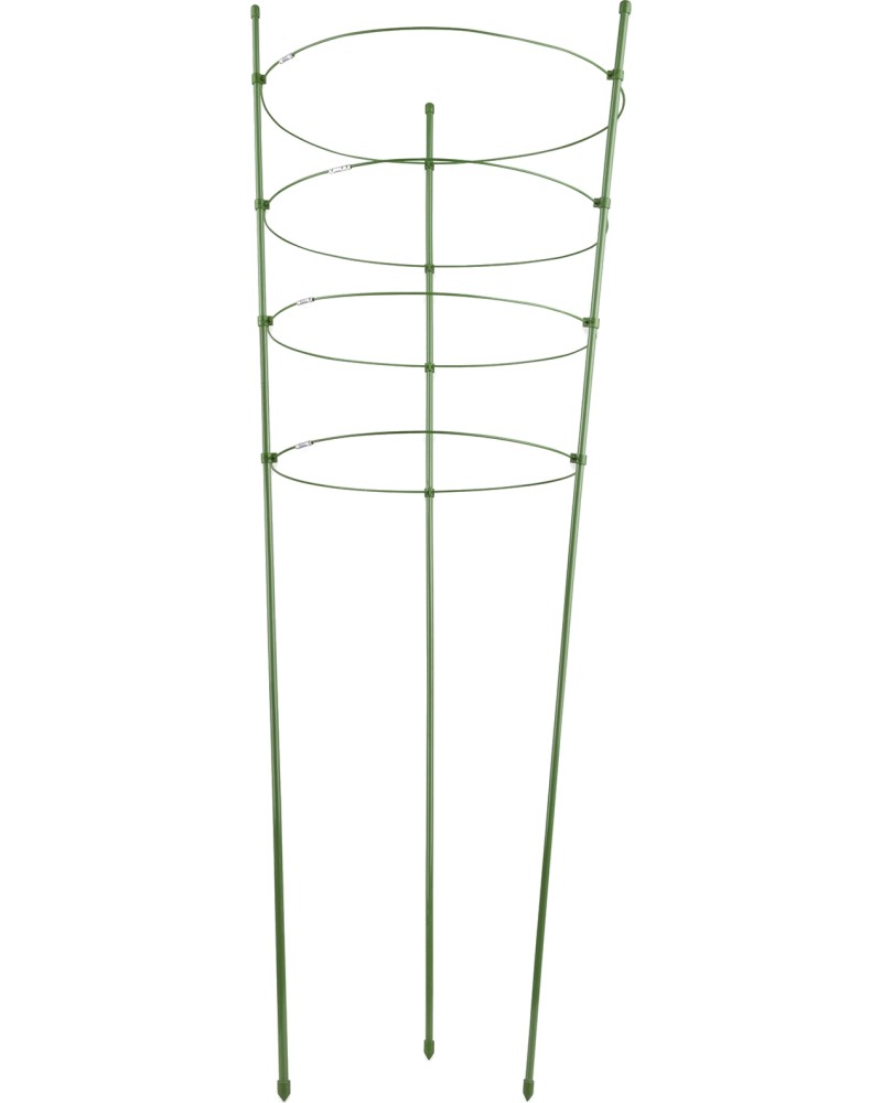 Опора за растения Bradas - С височина 120 cm и 4 пръстена - 