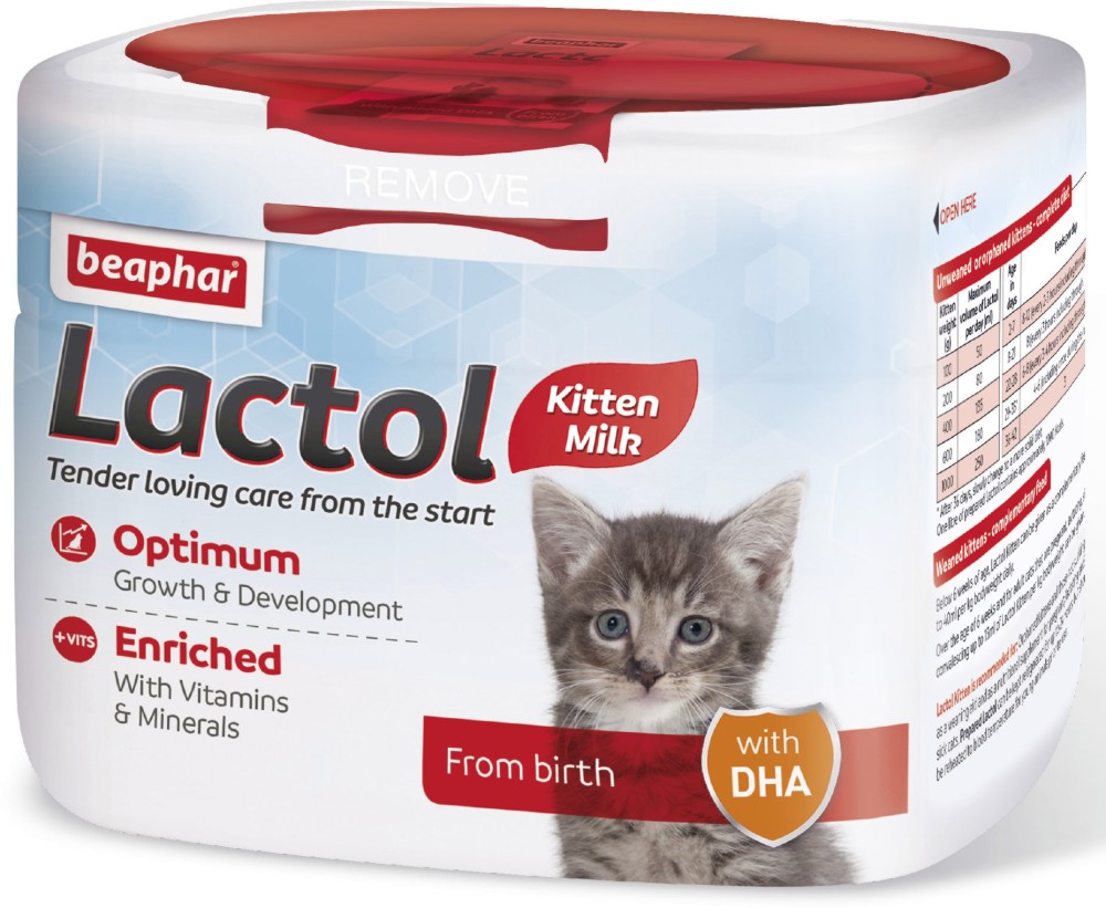      Beaphar Lactol Kitten Milk - 250  500 g - 