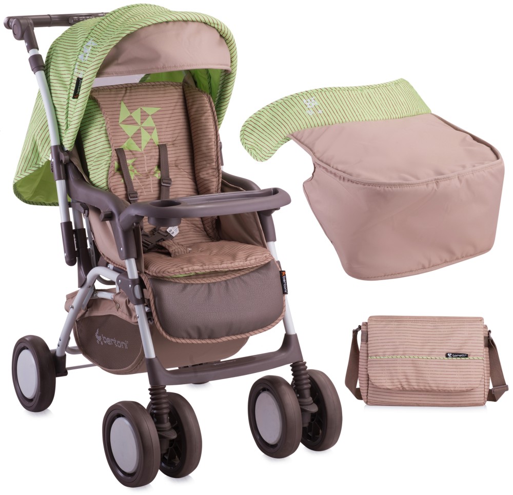 ����� ������� ������� - Combi: Green & Beige Zephyr - � 4 ������ - �������
