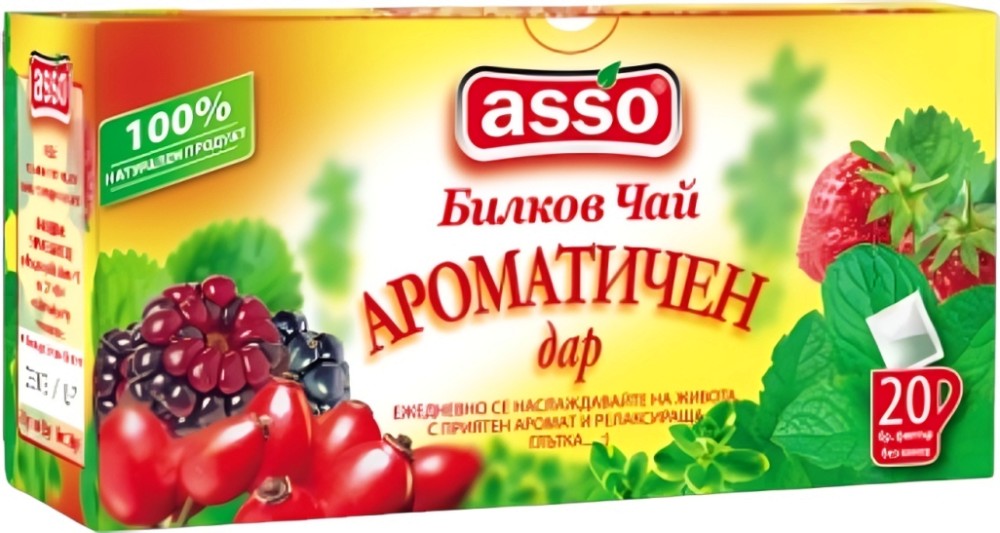 ������ ��� ASSO ���������� ��� - 20 ��������� x 1.2 g - �������