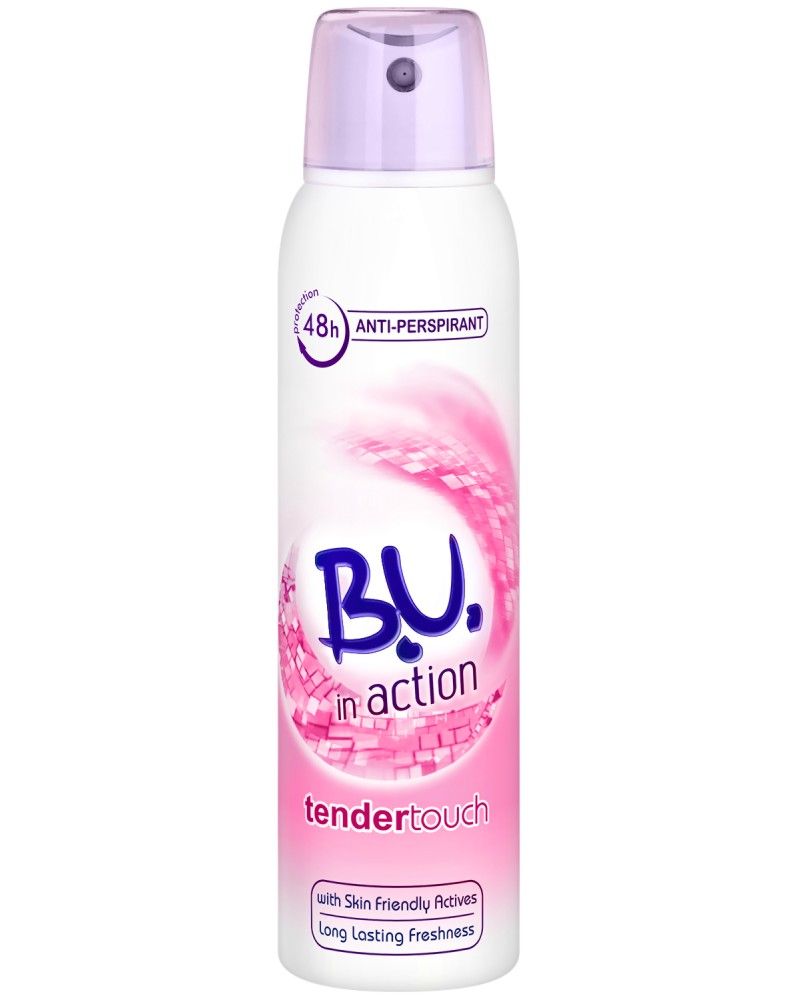 B.U. in Action Tender Touch Anti-Perspirant -        "in Action" - 