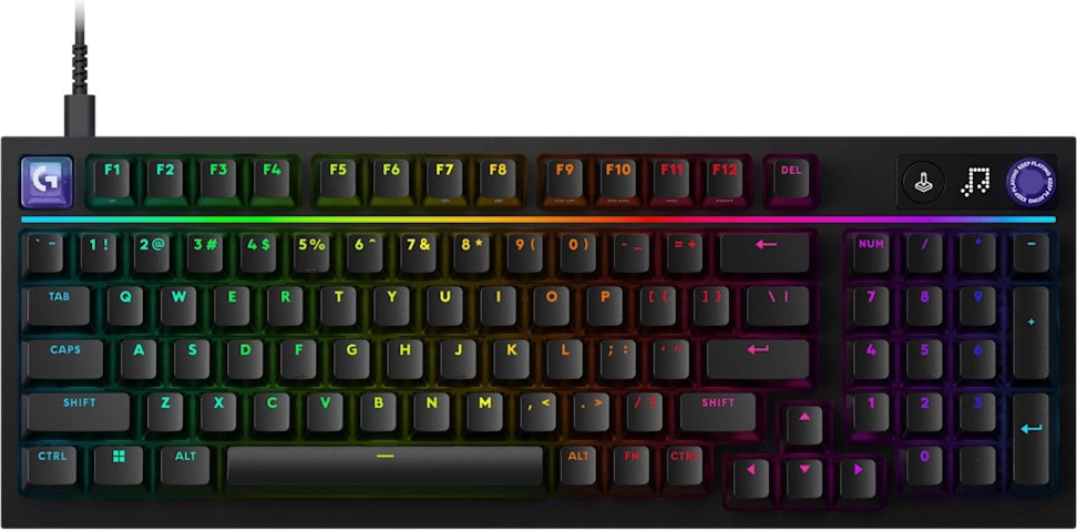Гейминг механична клавиатура Logitech G316 X 98 Гейминг механична клавиатура Logitech G316 X 98 - 98%, с USB кабел, ANSI Layout, Hot-Swappable Tactile Switch -