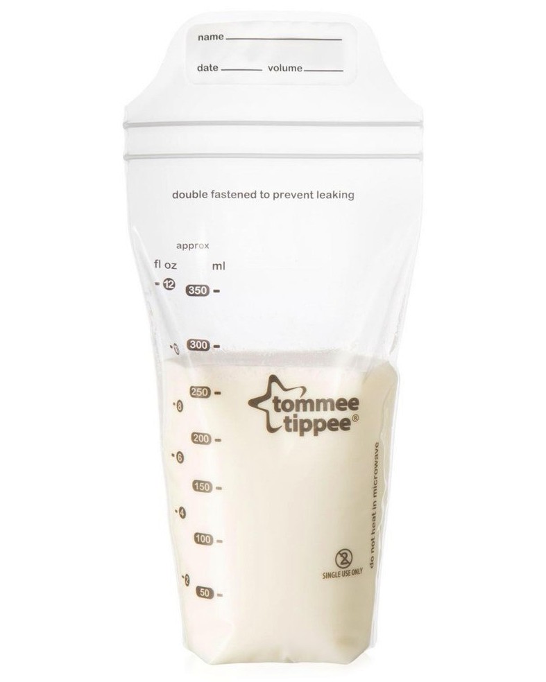 Торбички за кърма Tommee Tippee Торбички за кърма Tommee Tippee - 36 x 350 ml - продукт