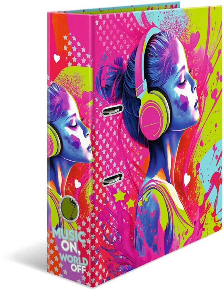   2  HERMA -   A4      7 cm   Music Girl - 