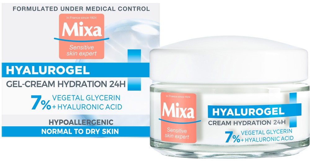 Mixa Hyalurogel Gel-Cream -            Hyalurogel - 