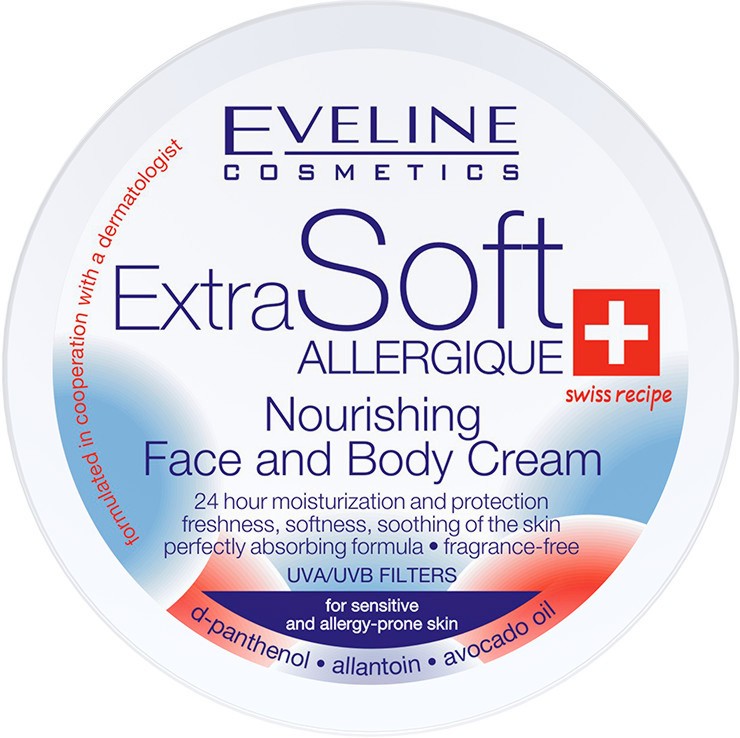 Eveline Extra Soft Nourishing Face and Body Cream -            "Extra Soft" - 