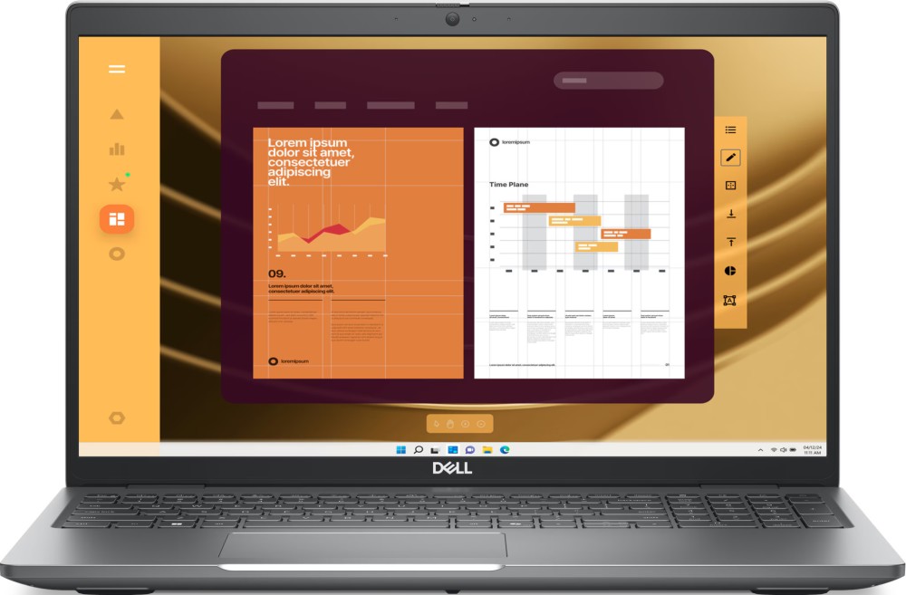 Лаптоп Dell Latitude 5550 Лаптоп Dell Latitude 5550 - Intel Core Ultra 5 135H 1.2 GHz, 15.6" AG 1920 x 1080, 16 GB RAM DDR5, 512 GB SSD, Windows 11 Pro -