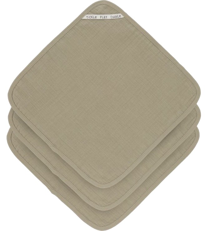 Муселинови кърпи Lassig Cozy Care Муселинови кърпи Lassig Cozy Care - 3 броя, 30 x 30 cm - продукт