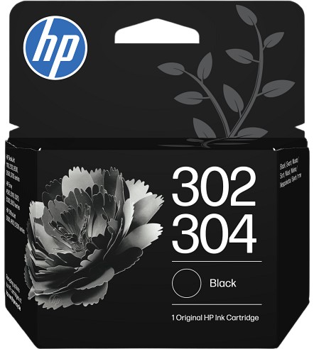 Касета с мастило за принтер HP 302/304 Black Касета с мастило за принтер HP 302/304 Black - 120 страници -