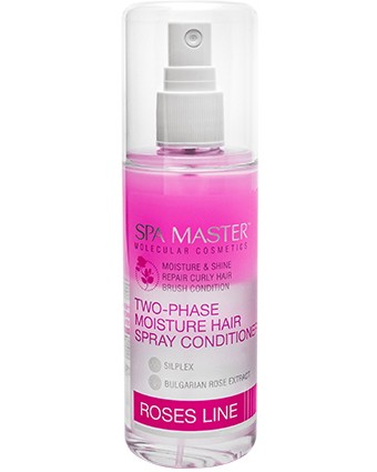 Spa Master Professional Two-Phase Moisture Hair Spray Conditioner -         Roses Line - 