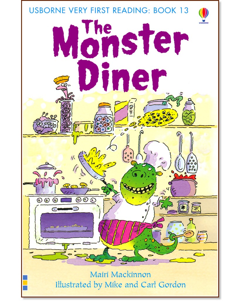 Usborne Very First Reading - Book 13: The Monster Diner - Mairi Mackinnon - 