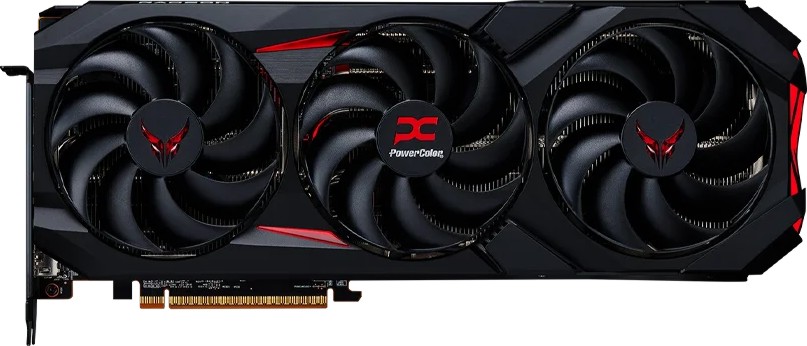 Видео карта PowerColor Radeon RX 9070 XT Red Devil Видео карта PowerColor Radeon RX 9070 XT Red Devil - 16 GB, GDDR6, 256 bit, Triple Fan -