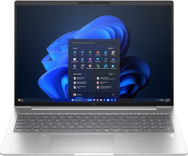  HP EliteBook 6 G1i AI - Intel Core Ultra 7 255U 2.0 GHz, 16" IPS 1920 x 1200, 60 Hz, 16 GB RAM DDR5, 512 GB SSD, Windows 11 Pro - 