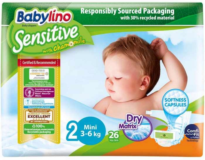  Babylino Sensitive 2 Mini - 26  50 ,   3-6 kg - 