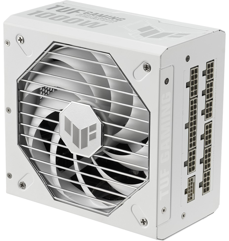 Захранване ASUS TUF Gaming White Edition Захранване ASUS TUF Gaming White Edition - 1000 W, 80 Plus Gold, ATX -