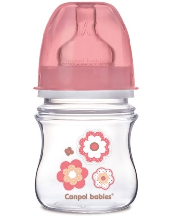 Бебешко шише Canpol babies Newborn Baby Бебешко шише Canpol babies Newborn Baby - 120 ml, за 3+ месеца - шише